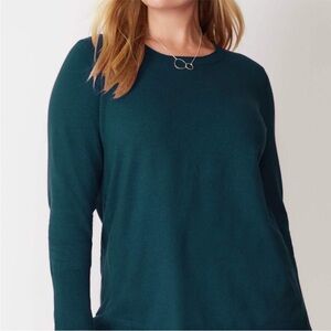 J. Jill Effortless Pullover Knit Sweater | L